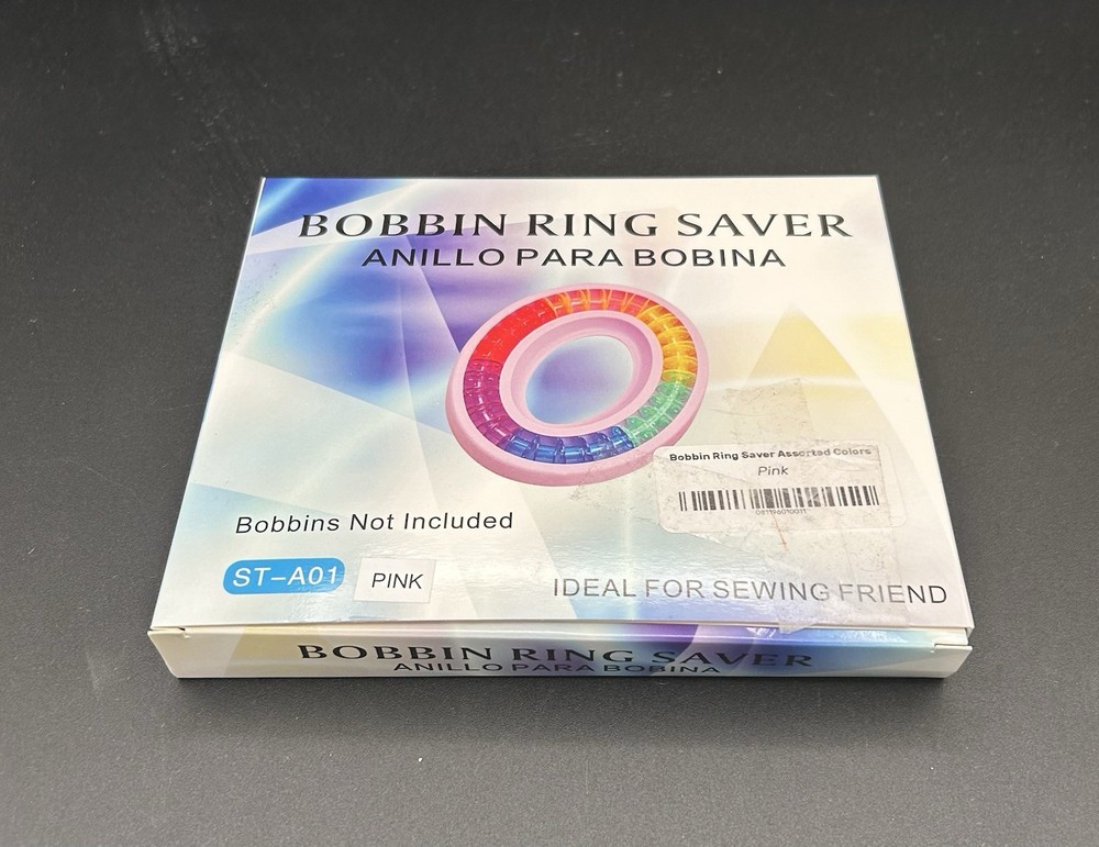 BOBBIN Ring THREAD SAVER, BOBBIN HOLDER SEWING QUILTING ORGANIZER RING