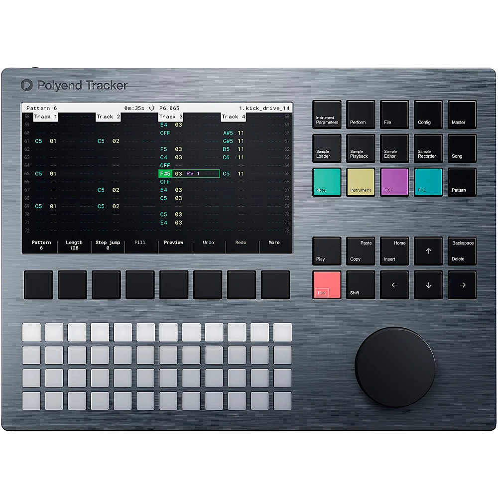 Polyend Tracker Standalone Audio Workstation Silver Edition LN