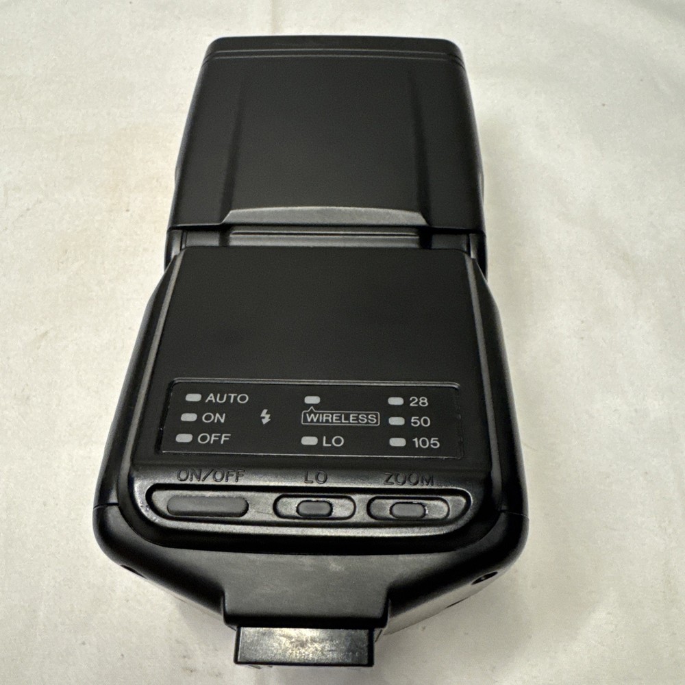 Minolta Program 3500XI Shoe Mount Flash - Black