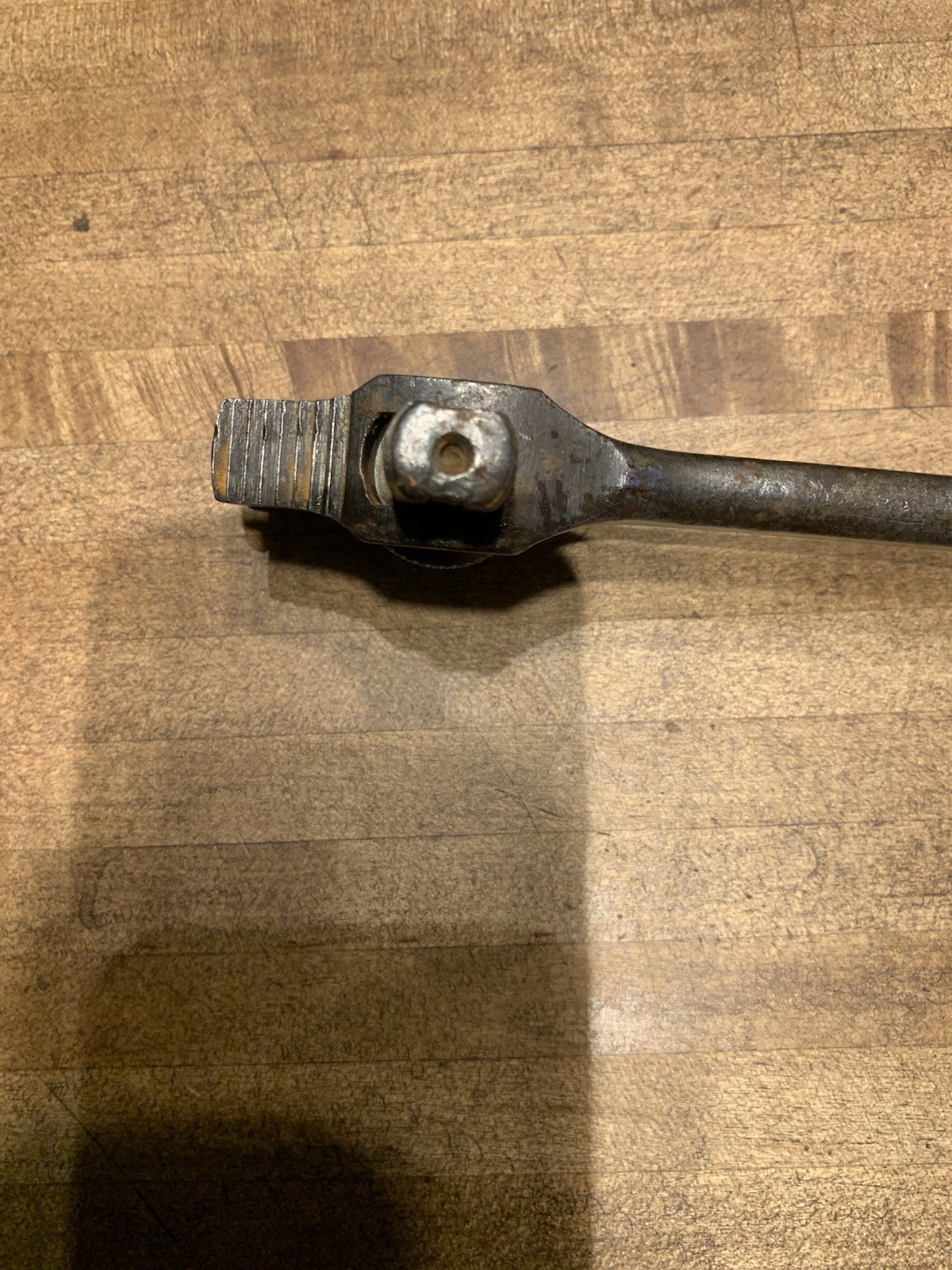 Vintage Greenfield Little Giant 10" Adjustable Off-Set Pipe Wrench 1913