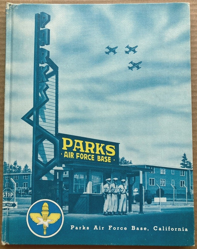 Parks Air Force Base 1955 Yearbook Dublin CA Flights 231 thru 238 Basic Training