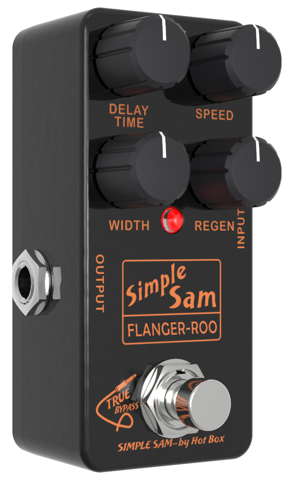 Simple Sam Flanger-Roo Flanger Guitar Effect Pedal True Bypass Astounding Tone