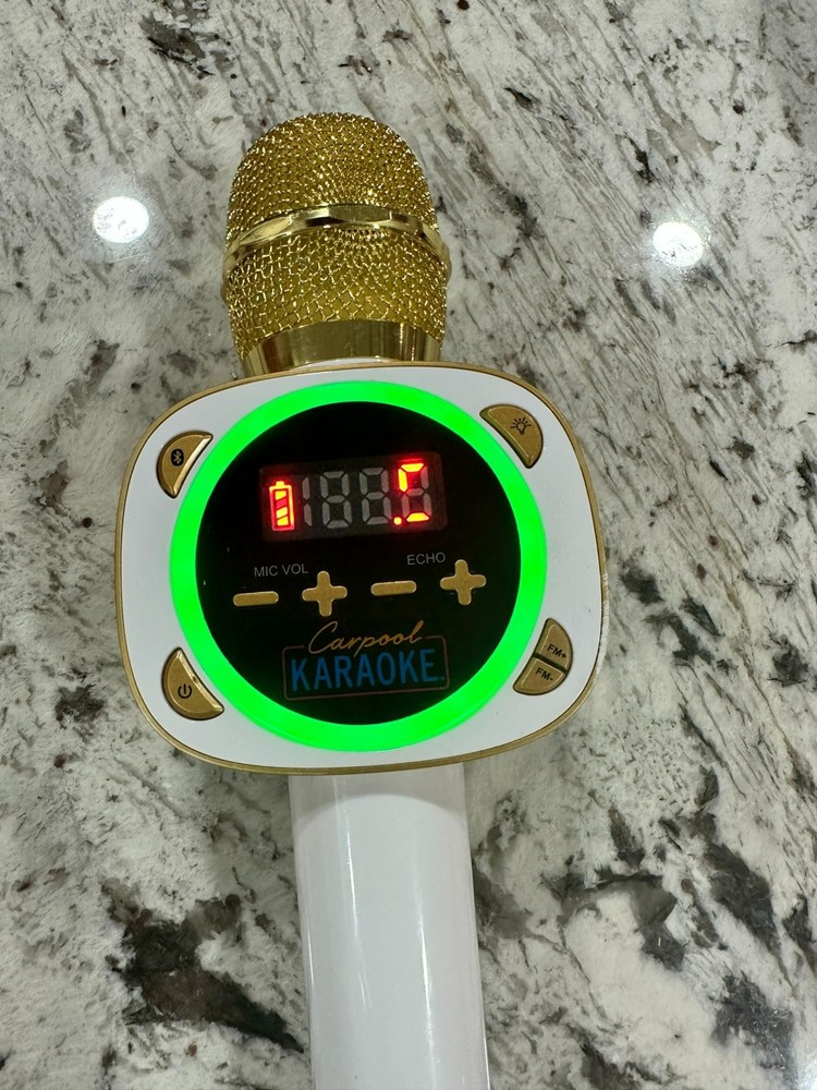 Carpool Karaoke Wireless Bluetooth Microphone With Echo & - Free Shipping