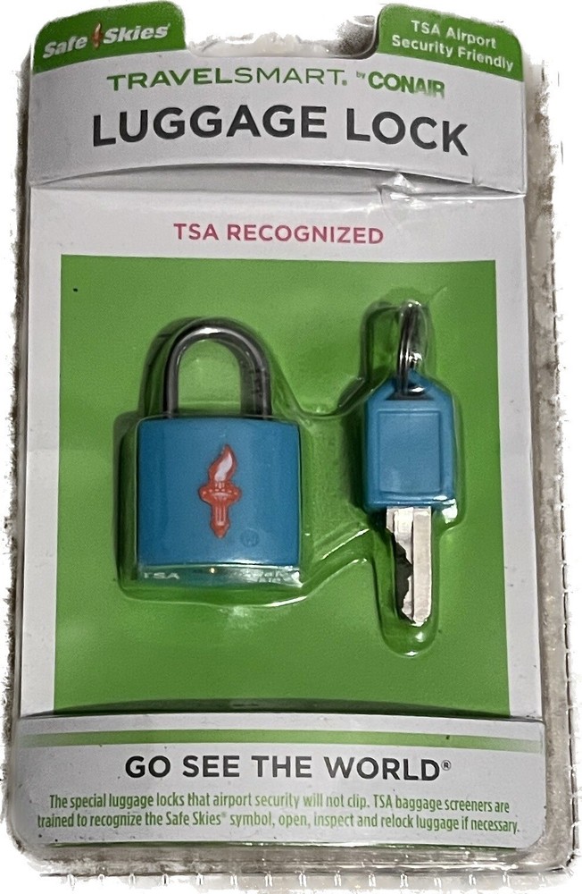 Travel Smart Padlock Luggage Key Lock TSA Recognized Locks