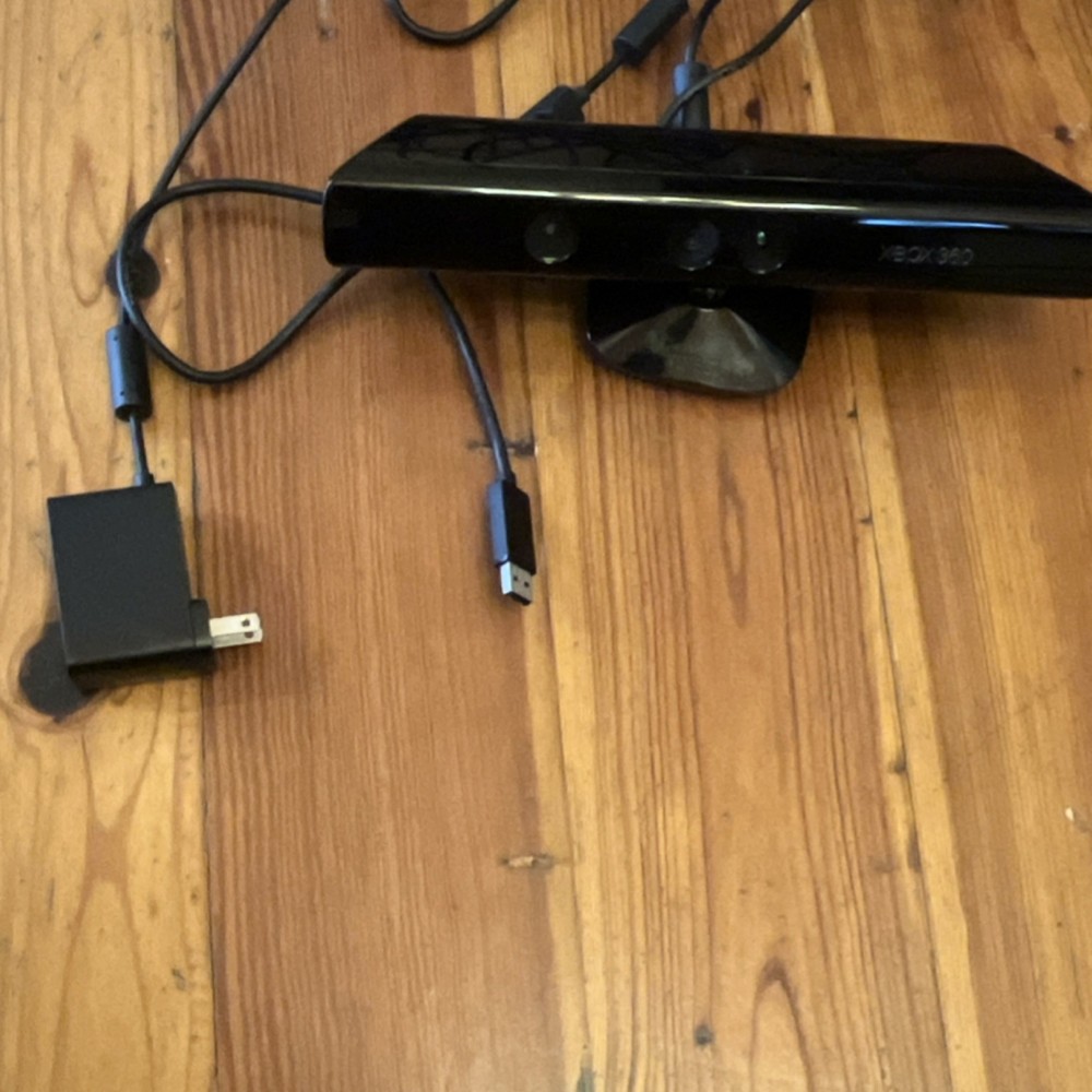 Microsoft Xbox 360 Kinect Motion Sensor Camera Black Wired USB for Xbox 360