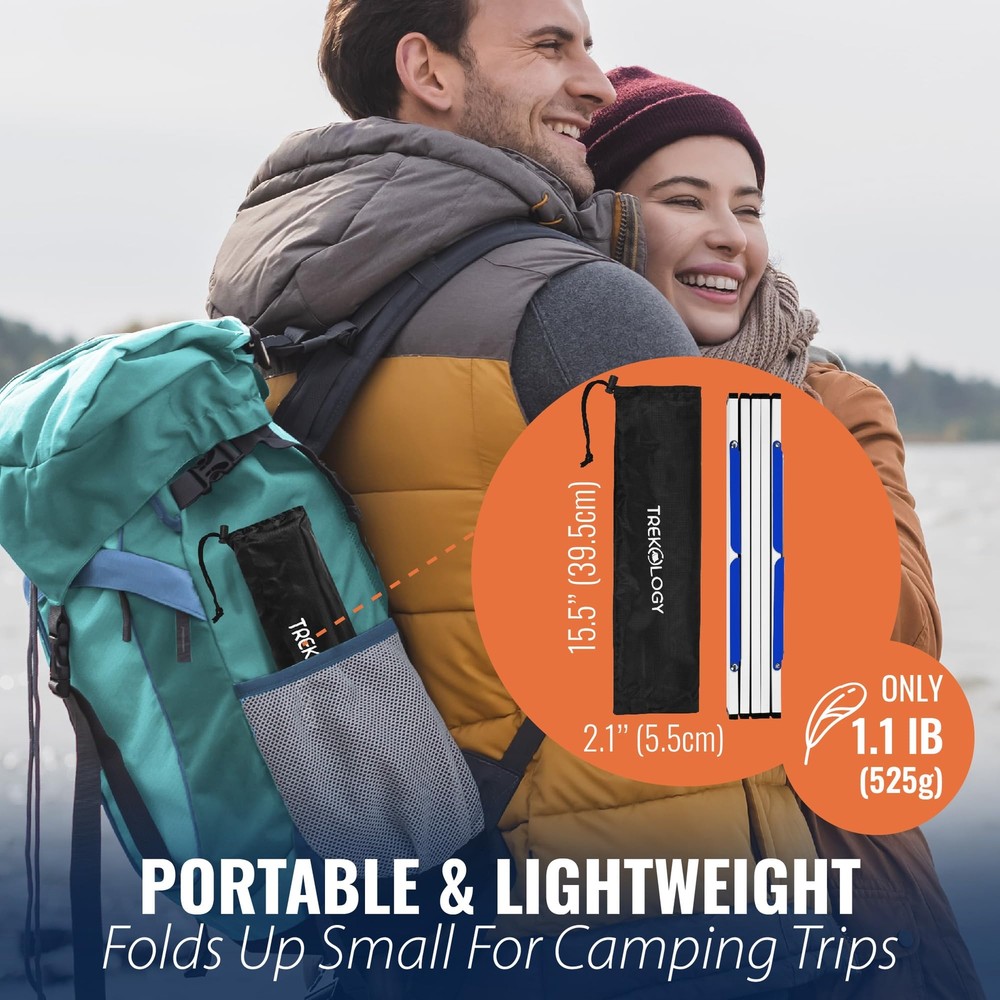 Portable Beach Table Mini Folding Beach Table for Sand Compact Foldable Desig...