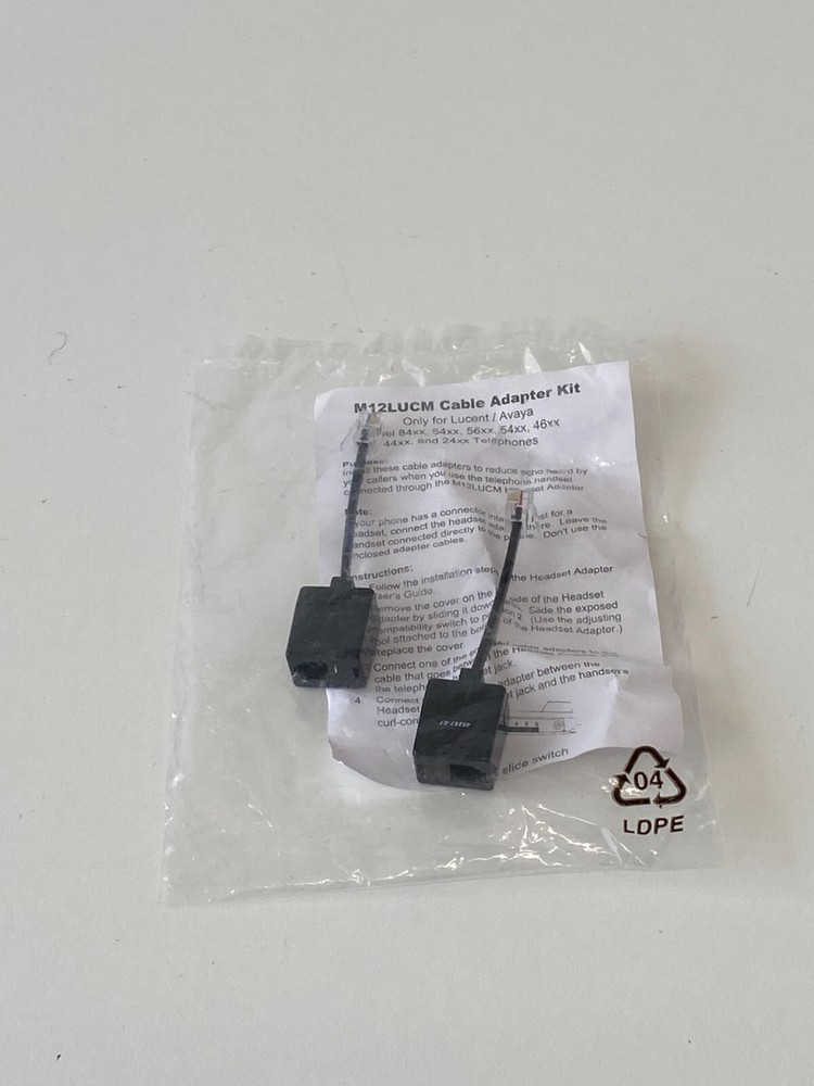 PP20: Plantronics 61639-01 KIT CABLE ADAPTER