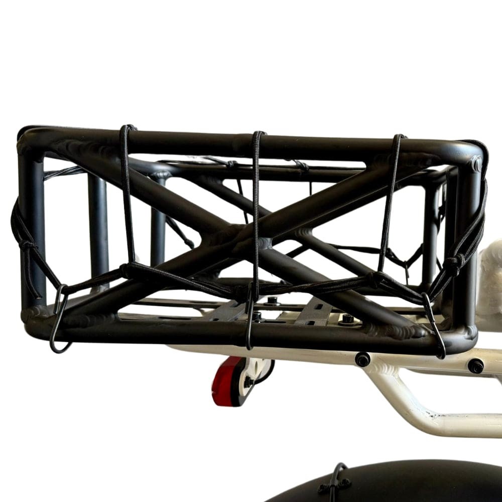 2 Pack Motorcycle Cargo Bungee Net 12''X12'' Retractable Elastic Rope Mess Strap