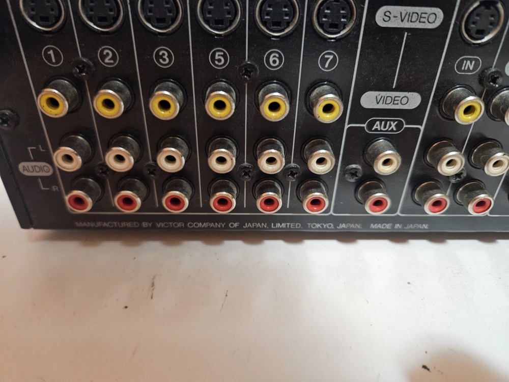 JVC Model JX-S900 AV Selector Switch – High-End Component, Tested & Working