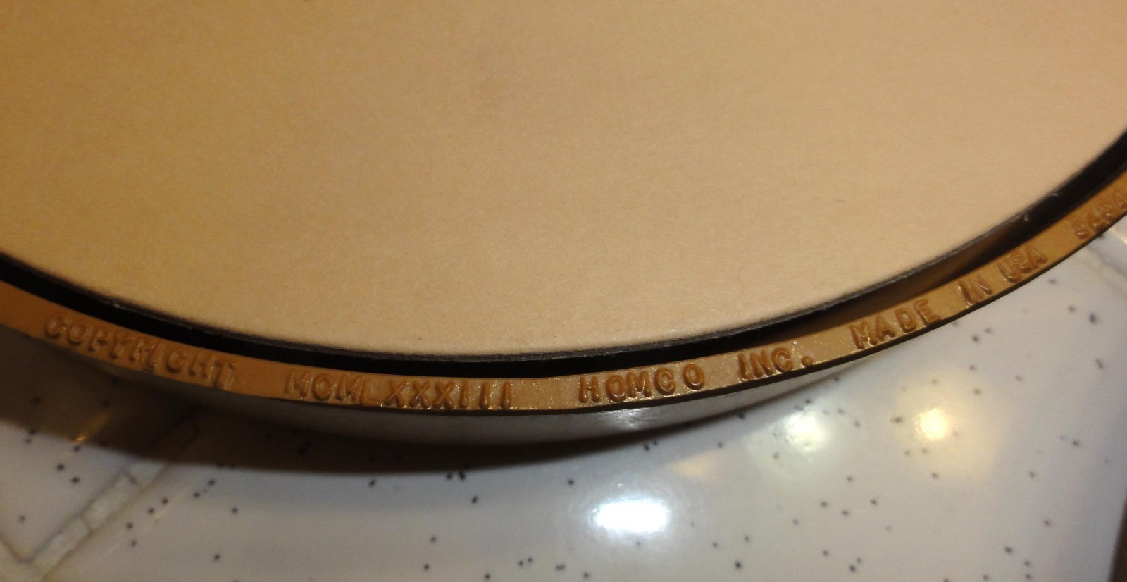 Vintage Two Gold Oval Frames with Gothic Pinup Girl Photos Vampire Look tattooed