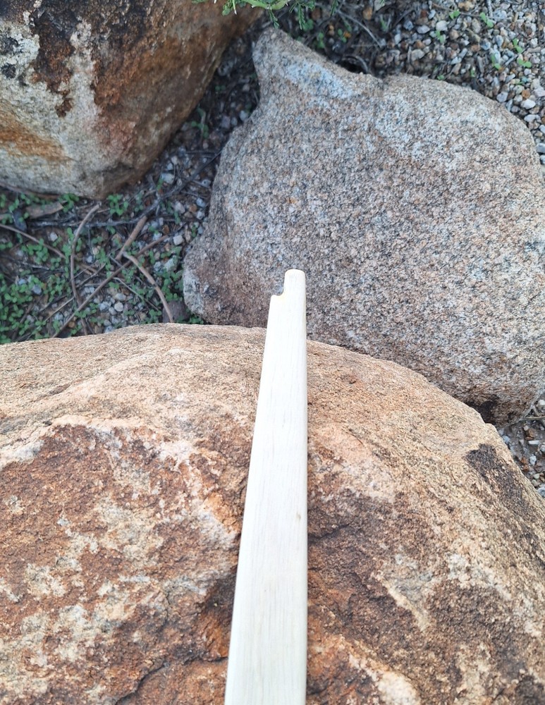 sinew backed white oak bow