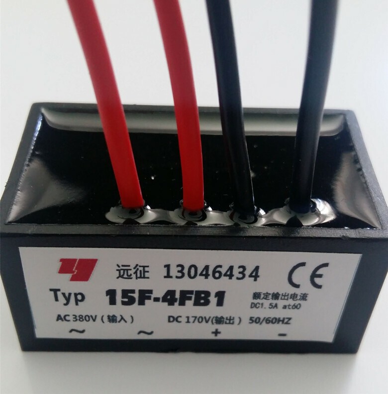 Replace 15F-4FB1 Rectifier Device Motor Rectifier  Power Module AC380V DC170V