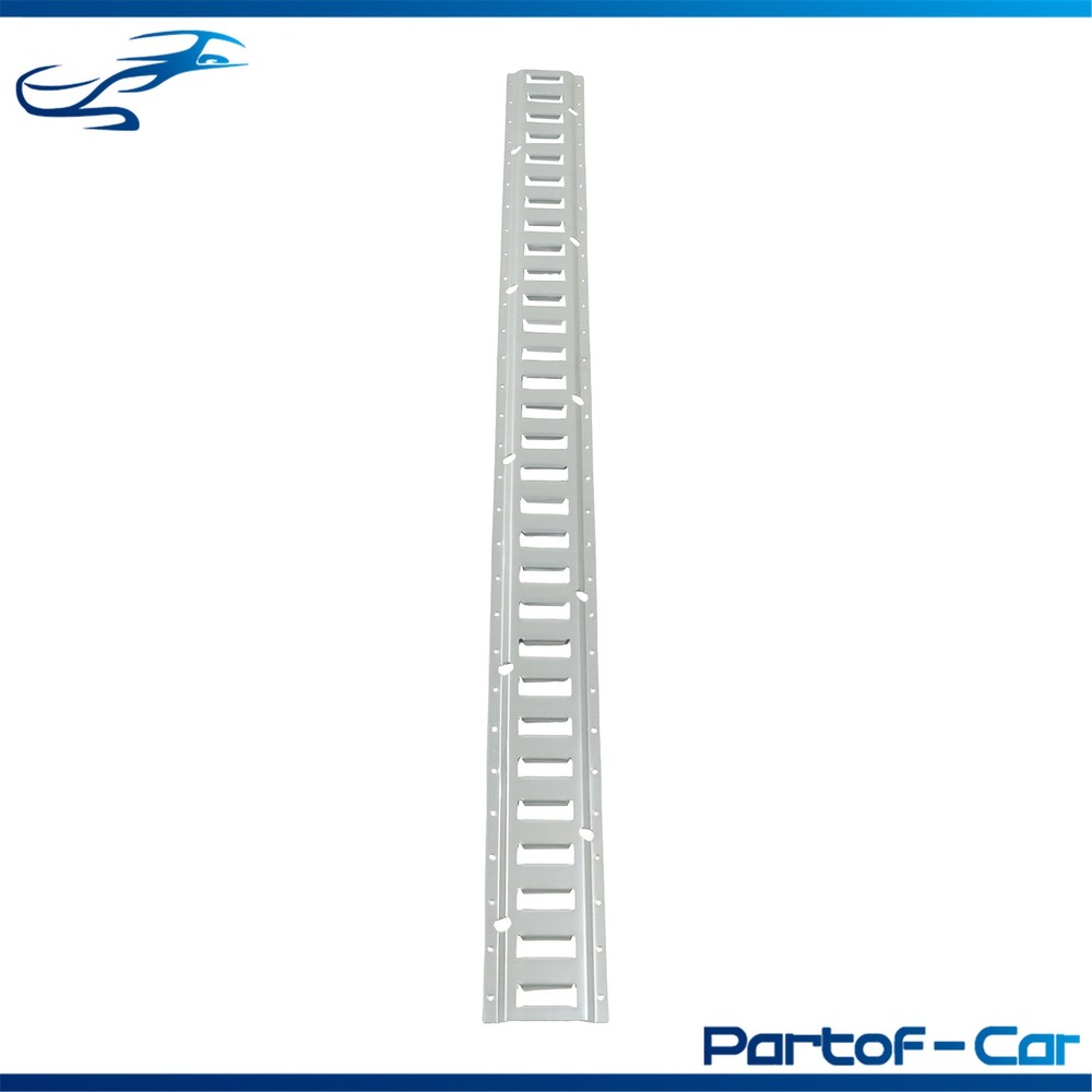 32 Piece E Track Bundle: 5' Silver Galvanized Rails, End Caps, Straps, O Rings