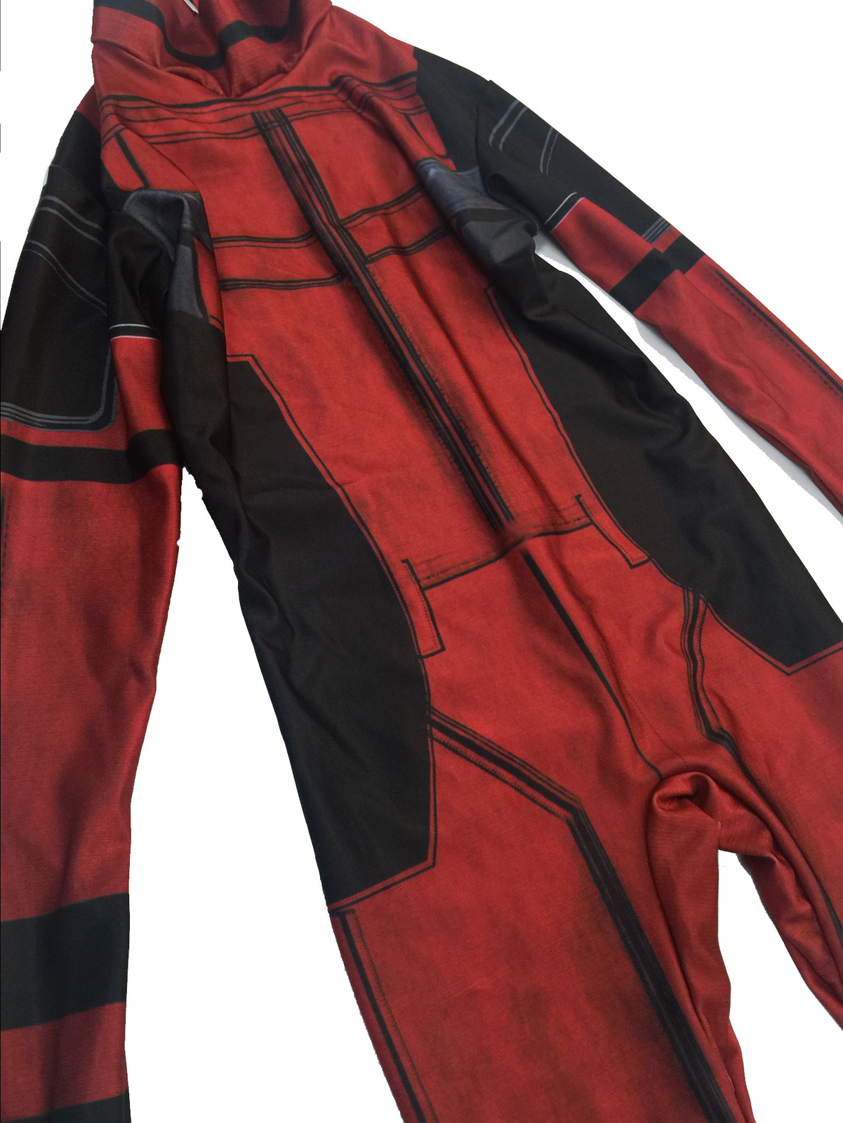 Deadpool Cosplay Costume Jumpsuit Bodysuit Halloween Suit