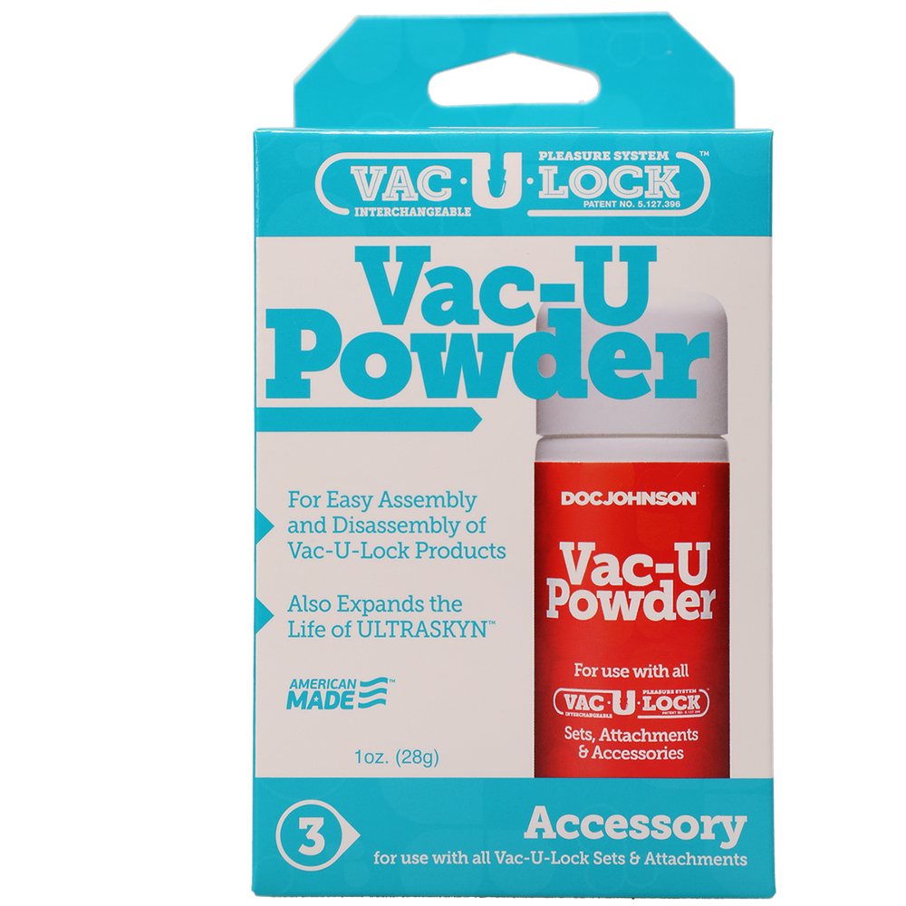 Doc Johnson Vac-U-Lock Refresh Powder🍯TOY Attachment Rejuvenator