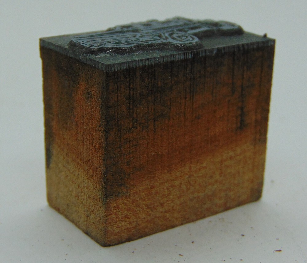 Printing Letterpress Printers Block Old Truck