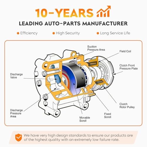 Air Conditioner AC Compressor With Clutch for Kia forte 2.0 2.0L 2.4 2.4L 2010