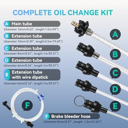 Manual Oil Extractor Pump Fluid Extractor Pump with Extended Storage 9.5L