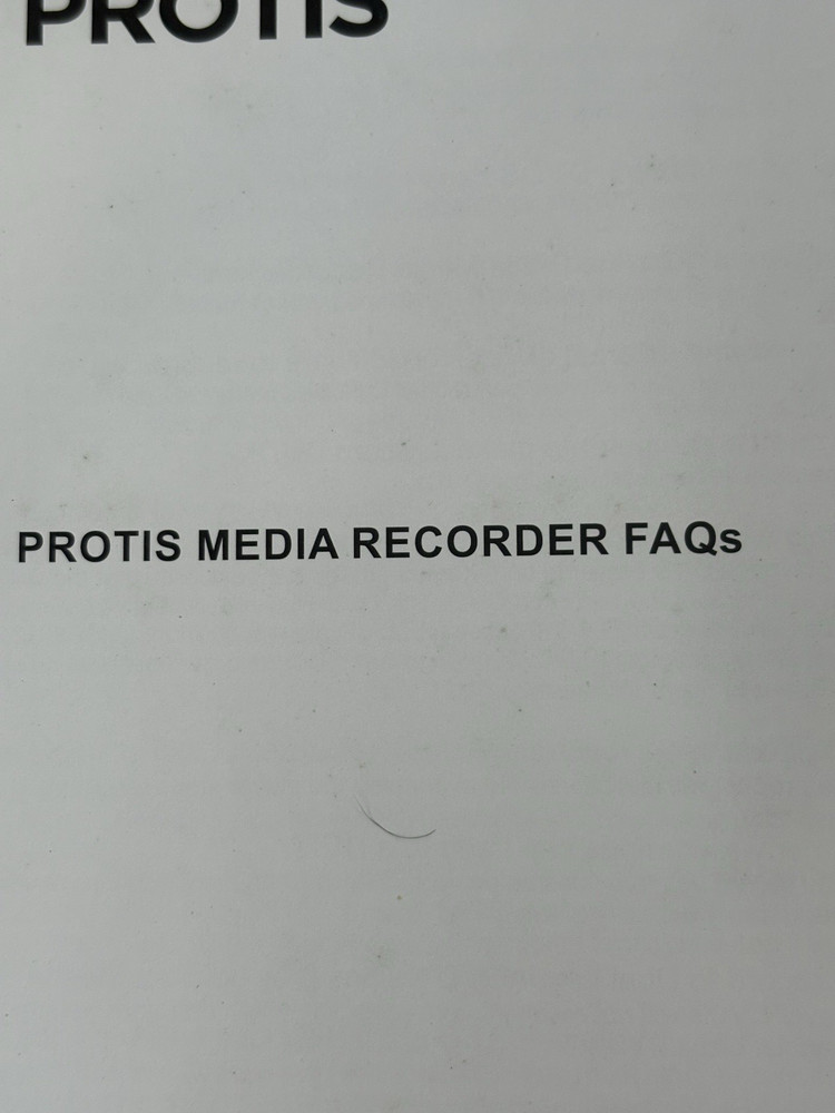 PROTIS Multi-function Media Recorder PT1190 DVD Recorder / Player HDMI USB. NEW