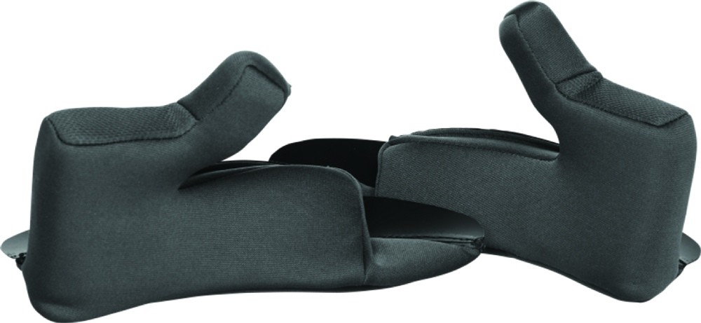 Speed & Strength SS900 Solid Helmet Replacement Cheek Pads Black LG