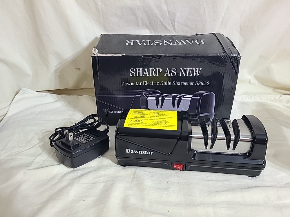 Dawnstar Knife Sharpener, Diamond Electric Knife Sharpener for Stainless Stee...