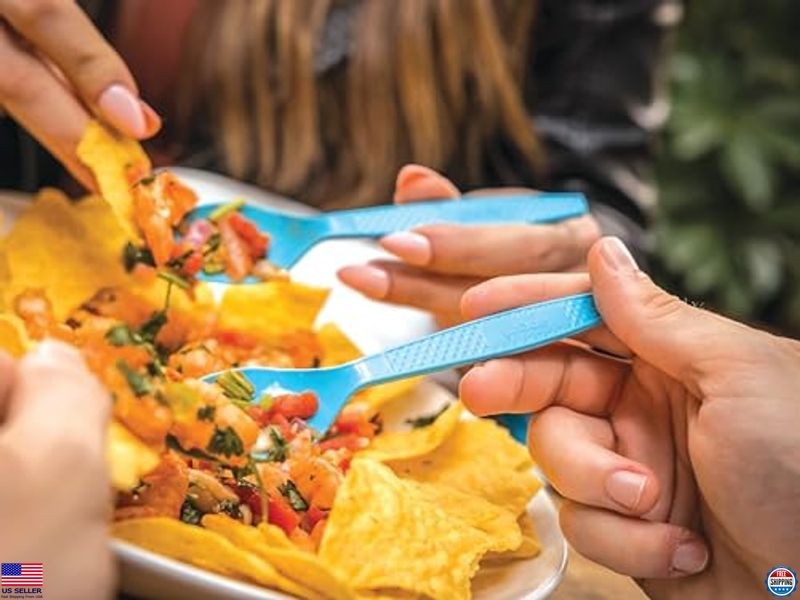 Phade 100% Compostable Spoons - BPI Certified Eco-Friendly PHA Utensils, 650