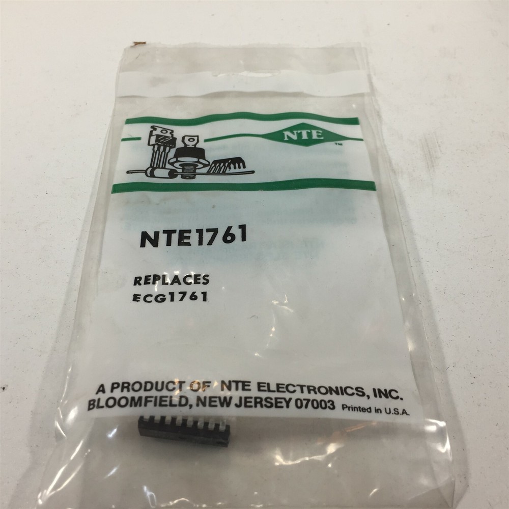 (1) NTE NTE1761 Integrated Circuit Infrared Remote Control Preamp (Active High)