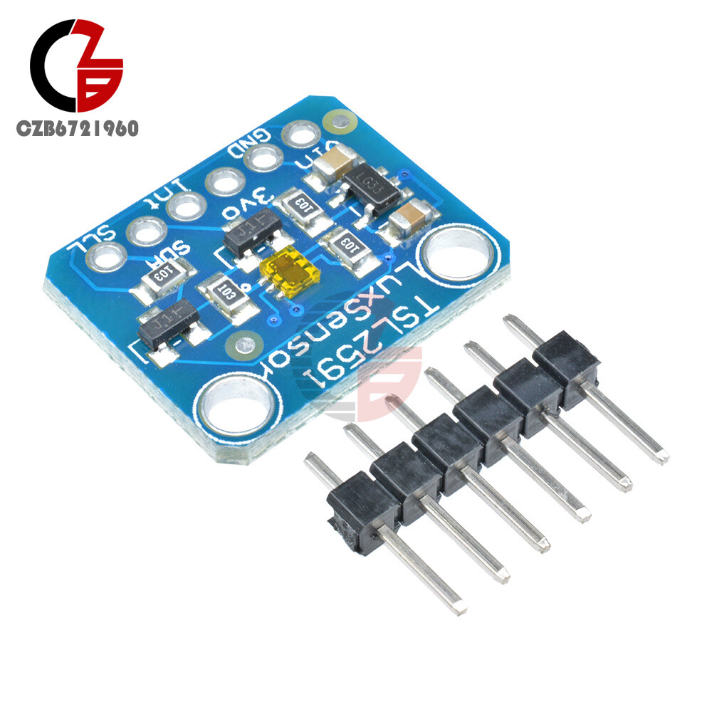 1/5/10X TSL2591 High Dynamic Measuring Range Digital I2C IIC Light Sensor Module