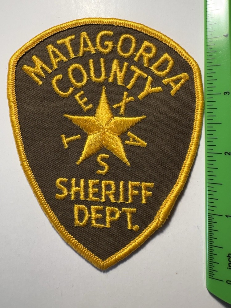 Matagorda County Texas Sheriff Patch