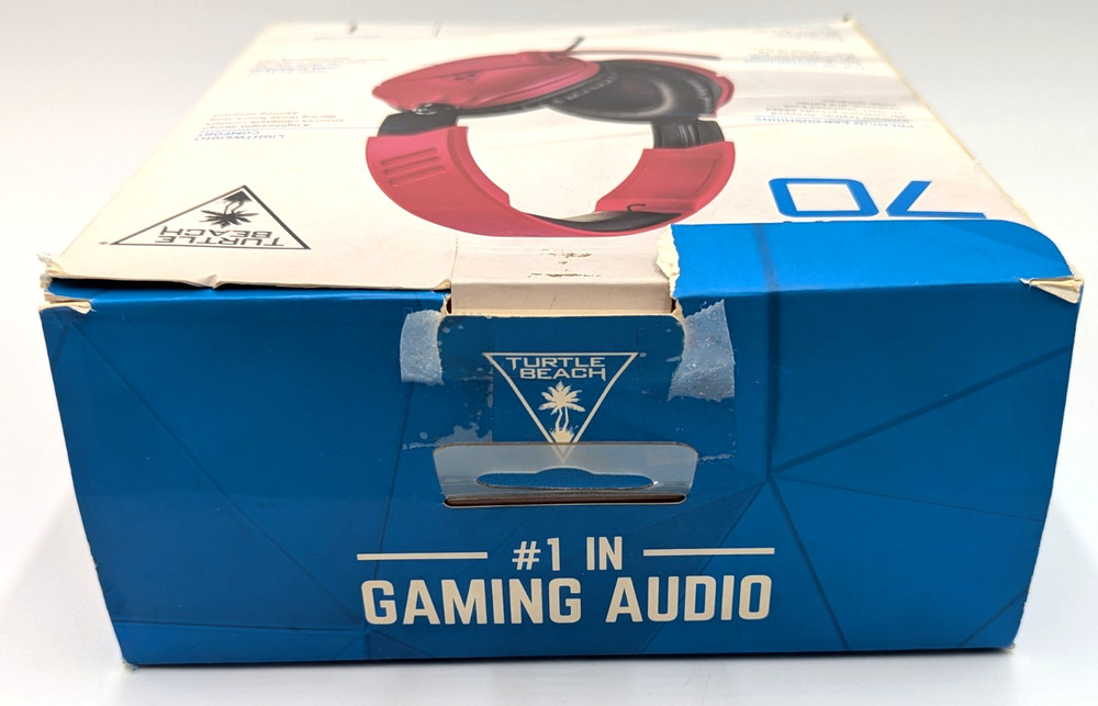 *Pre-Owned*Damaged* Turtle Beach Recon 70 Wired Multiplatform Gaming Headset Red