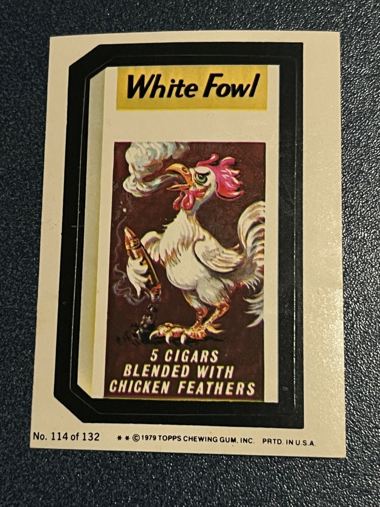 1979 Wacky Packages 2nd Series Rerun Complete Your Set U PICK