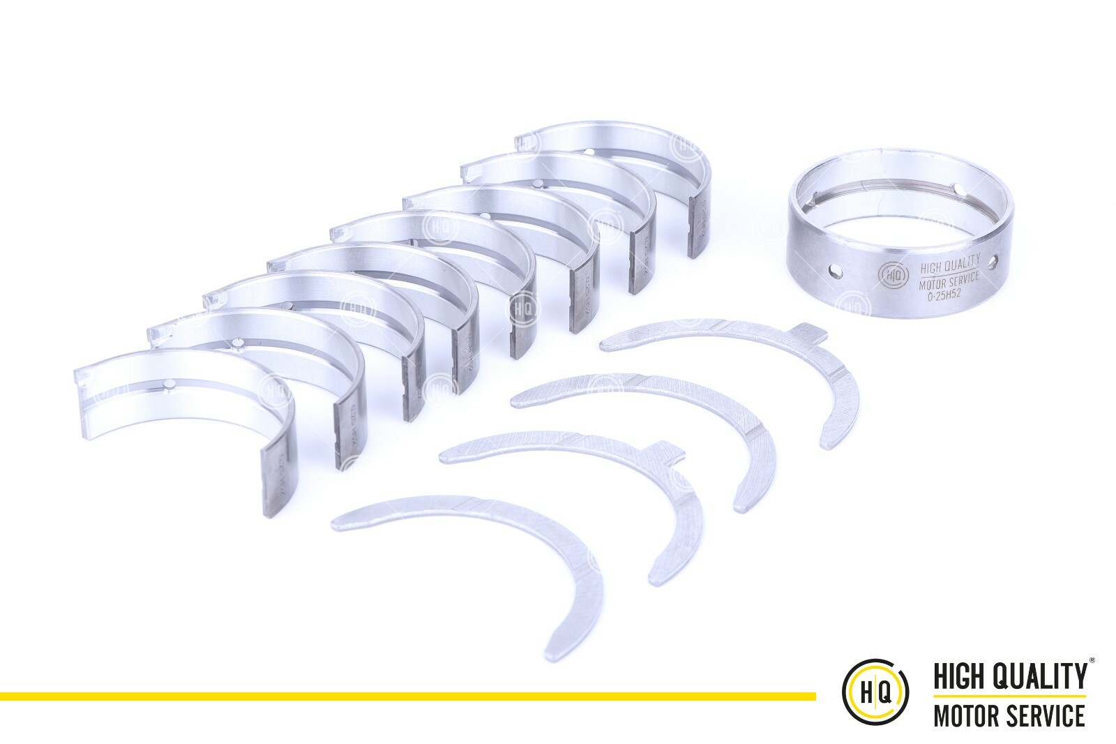 Main Bearing Set STD For Kubota 1A091-23470, V2203, V2403, V1903, V2003, 60MM.