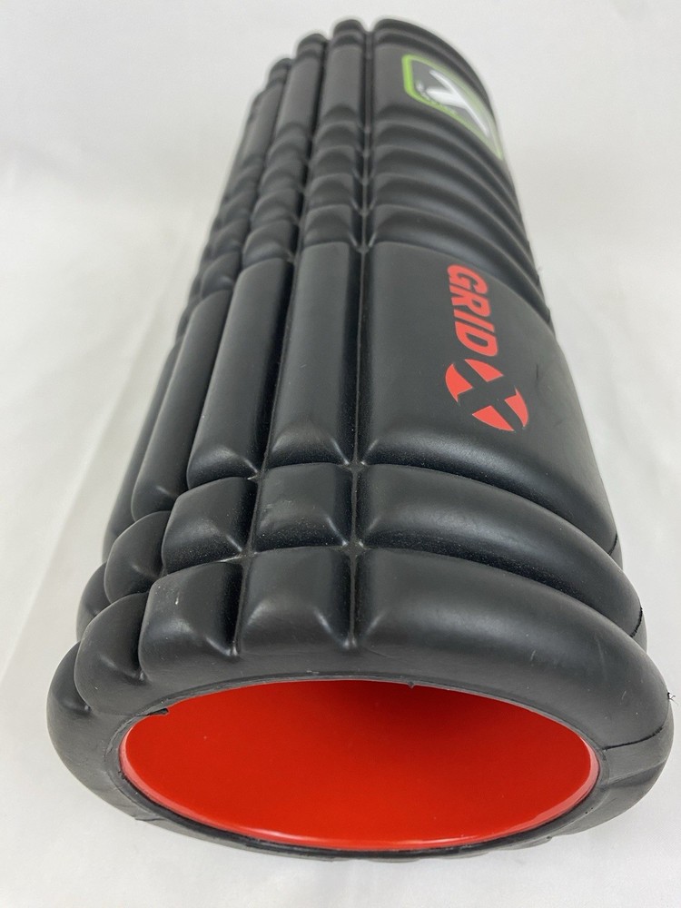 TriggerPoint GRID X Foam Roller 13” Extra Firm Massage Roller Black/Red