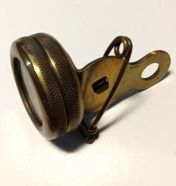 Marble's Brass Pin on Compass