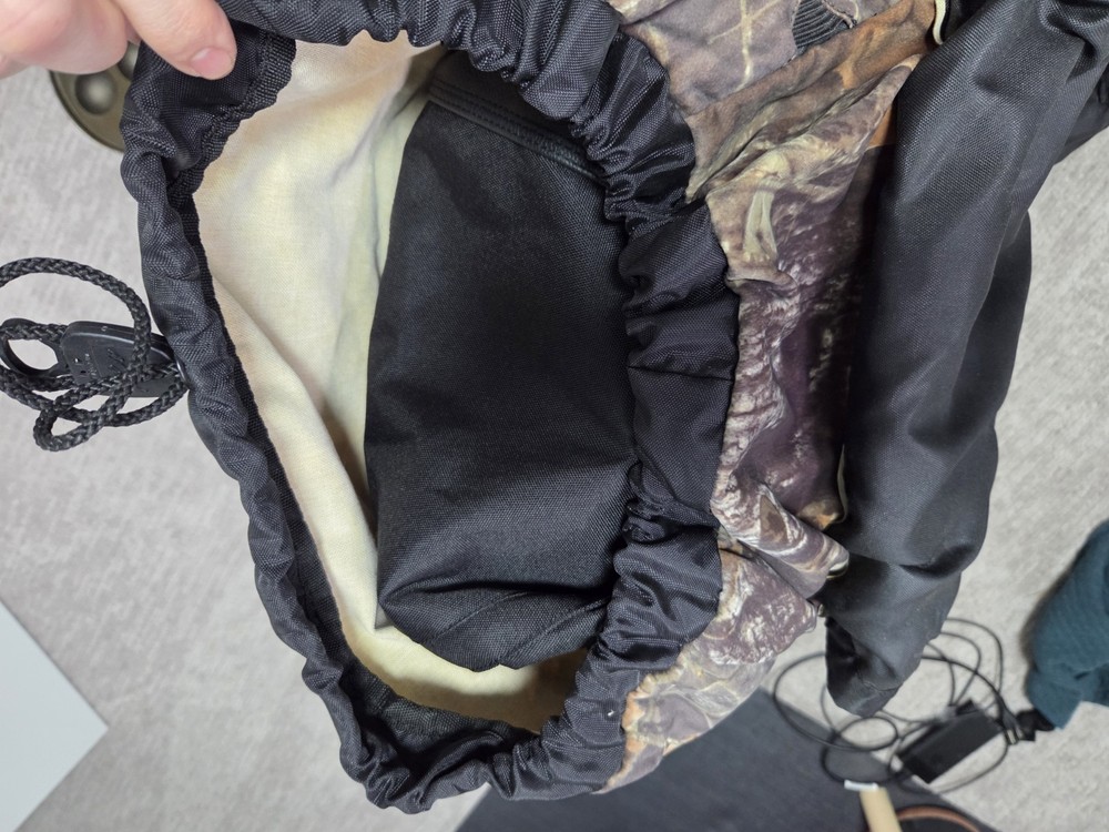Vtg Fieldline Camo Medium-large External Frame Backpack Hunting