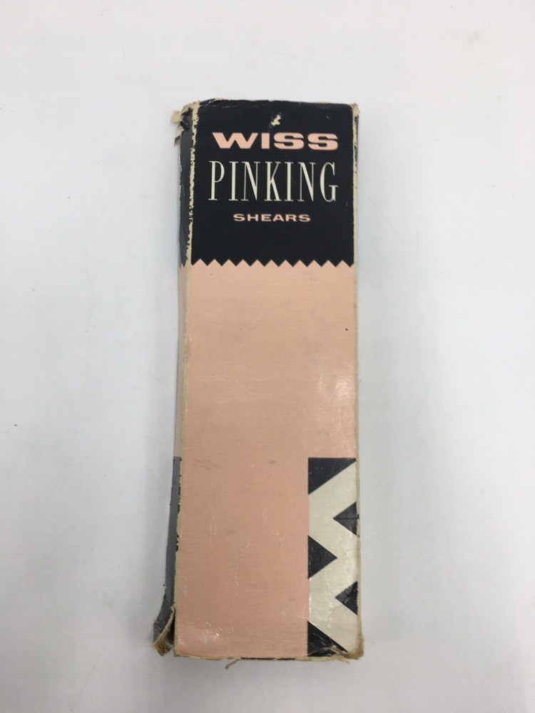Vintage WISS Pinking Shears CB-9 w/ Original Box / Packaging & Insert