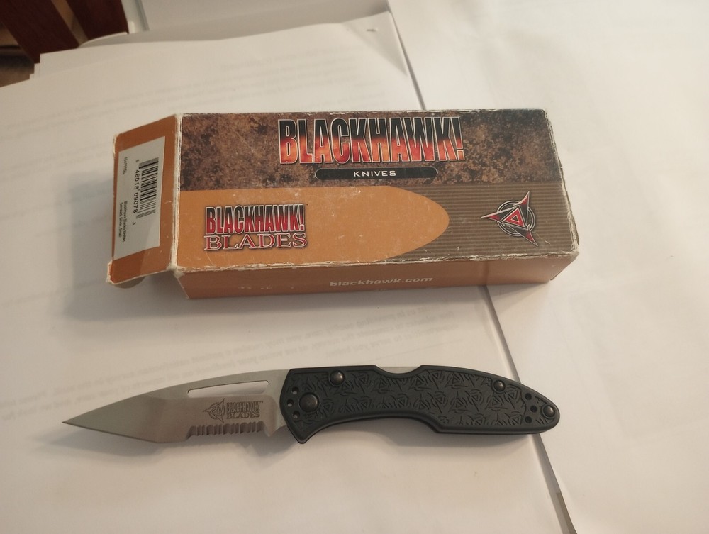 Blackhawk Model 15P11BK Knife