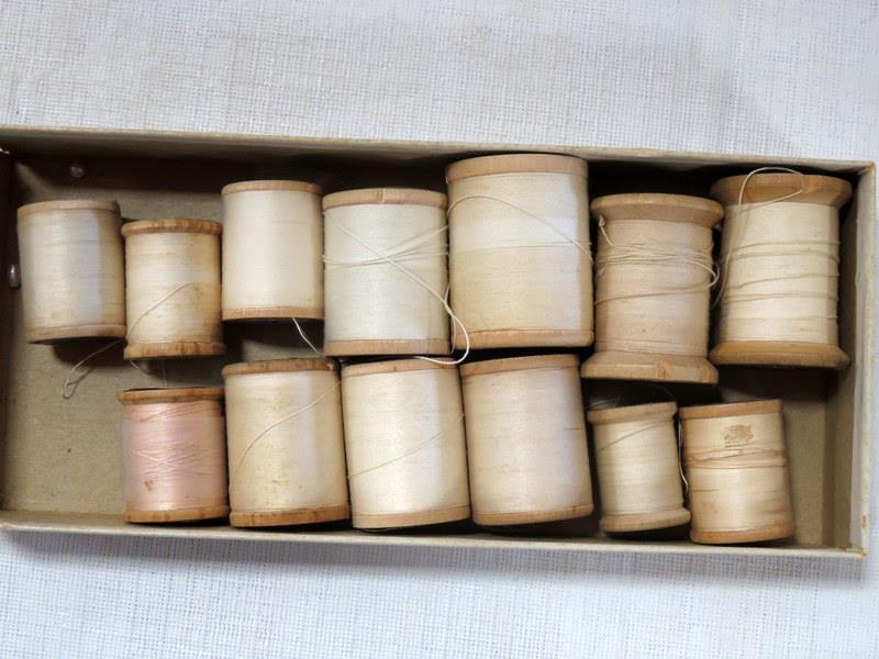 4 Boxes Vintage Clark's Thread Company Spools 10, 40, 60
