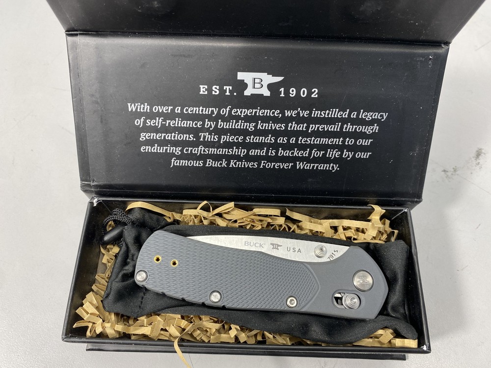 BUCK KNIVES 791 Range  Pocket Knife - Gray