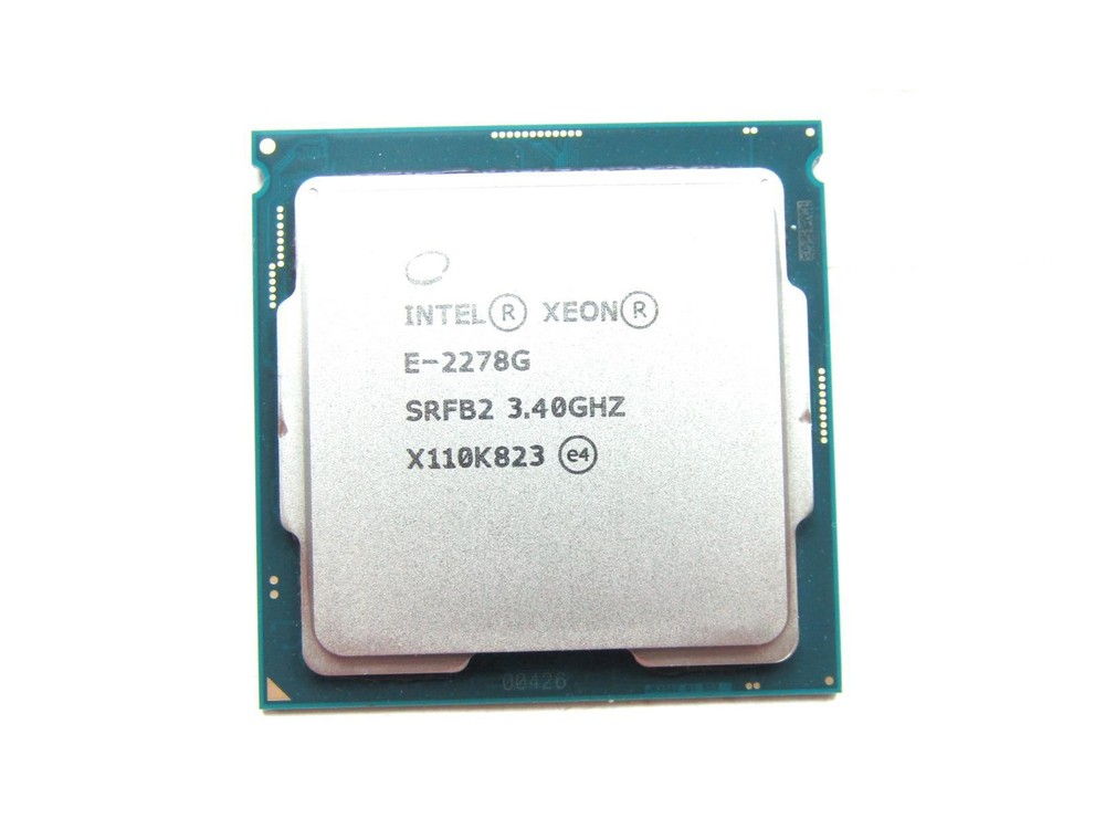 Intel SRFB2 Server CPU | 3.40GHz Octa Core Xeon E-2278G | Socket FCLGA1151