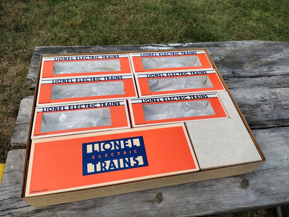 LIONEL EMPTY SET Boxes and Master Box - Chessie System 6-11705 - EMPTY