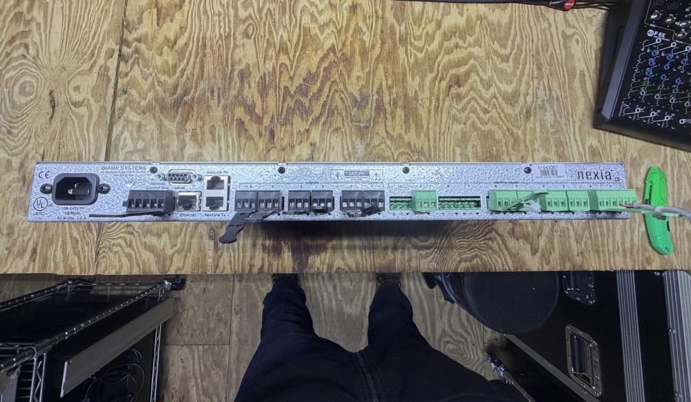 AUDIA FLEX BIAMP SYSTEM MODEL TI-2 DIGITAL AUDIO PROCESSOR