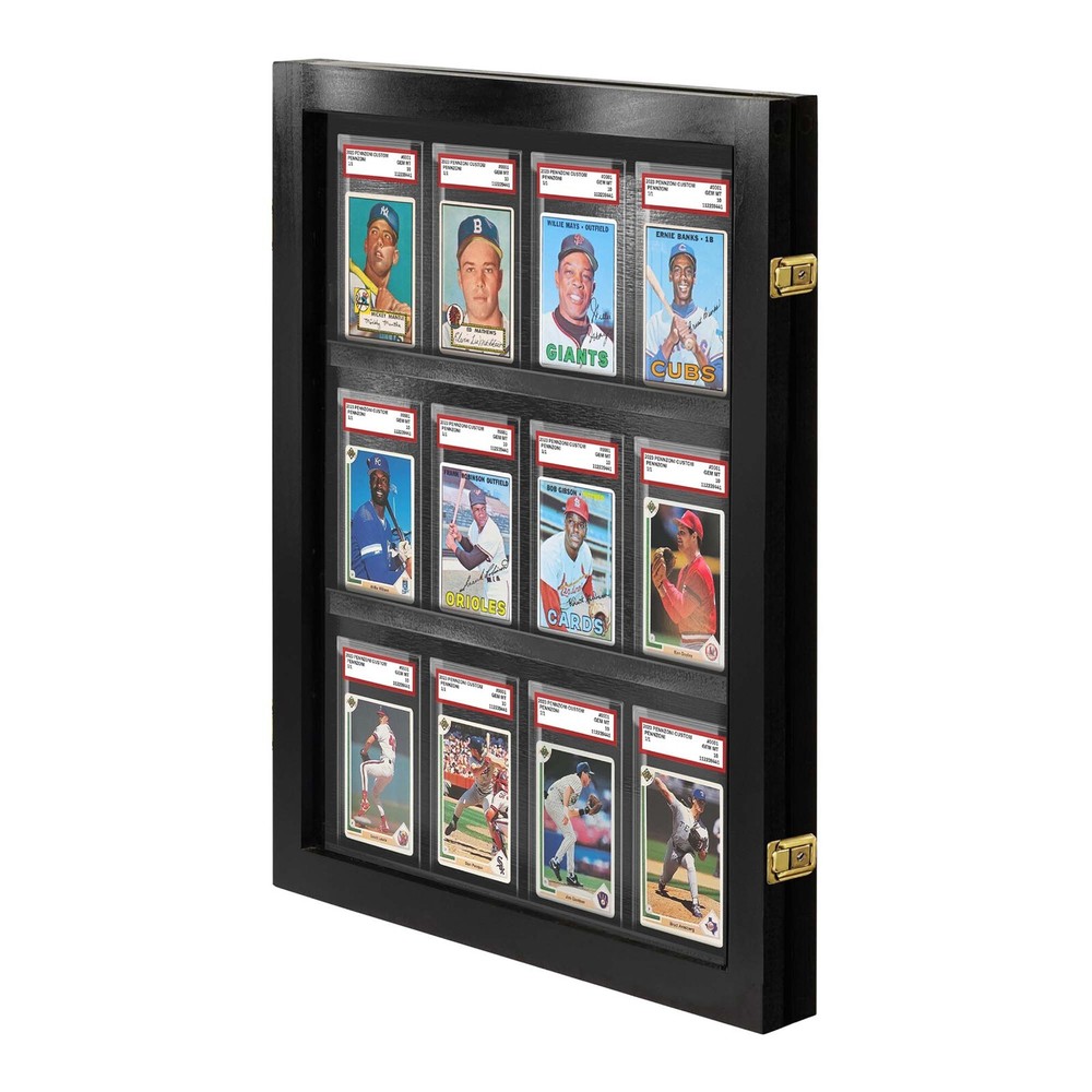 Graded Card Display Case for Baseball Graded Cards 12PSA