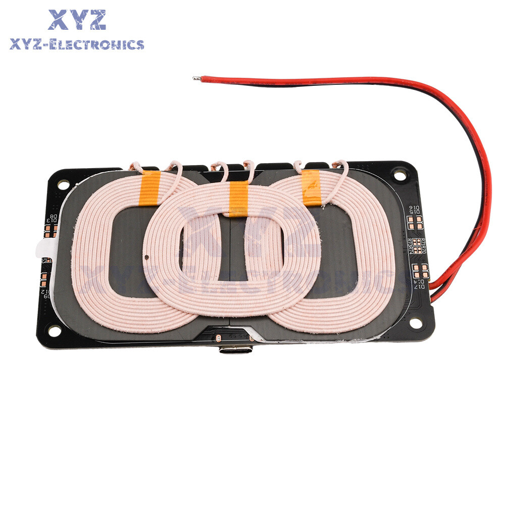 5/15/20W High-power Wireless Charger Module With Type-C Interface DC5/12V DIY