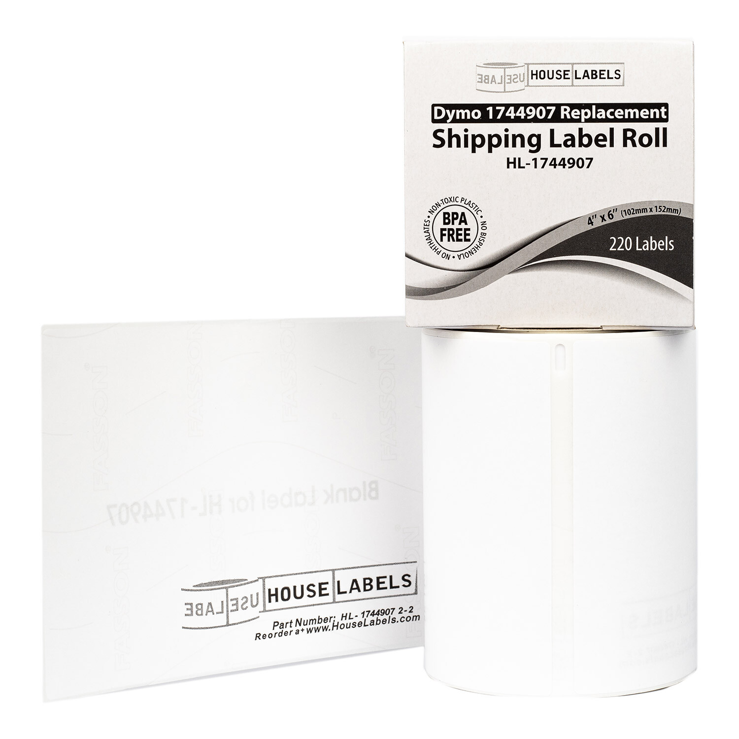 DYMO LW 1744907 4XL 4x6 4"x6" - (1) to (80) Rolls Shipping Labels - FREE SHIP !