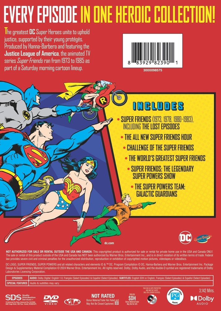 Super Friends The Complete Collection DVD NEW