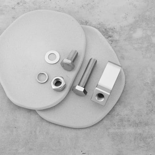 1 Set Motorcycle Main Light Installation Bracket Lamp Holder Kit for 3/4 Silver