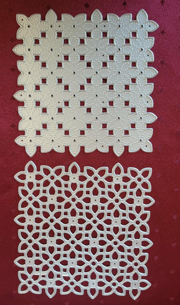 Stampin' Up! PETAL PATTERNS cut & emboss dies - large, background