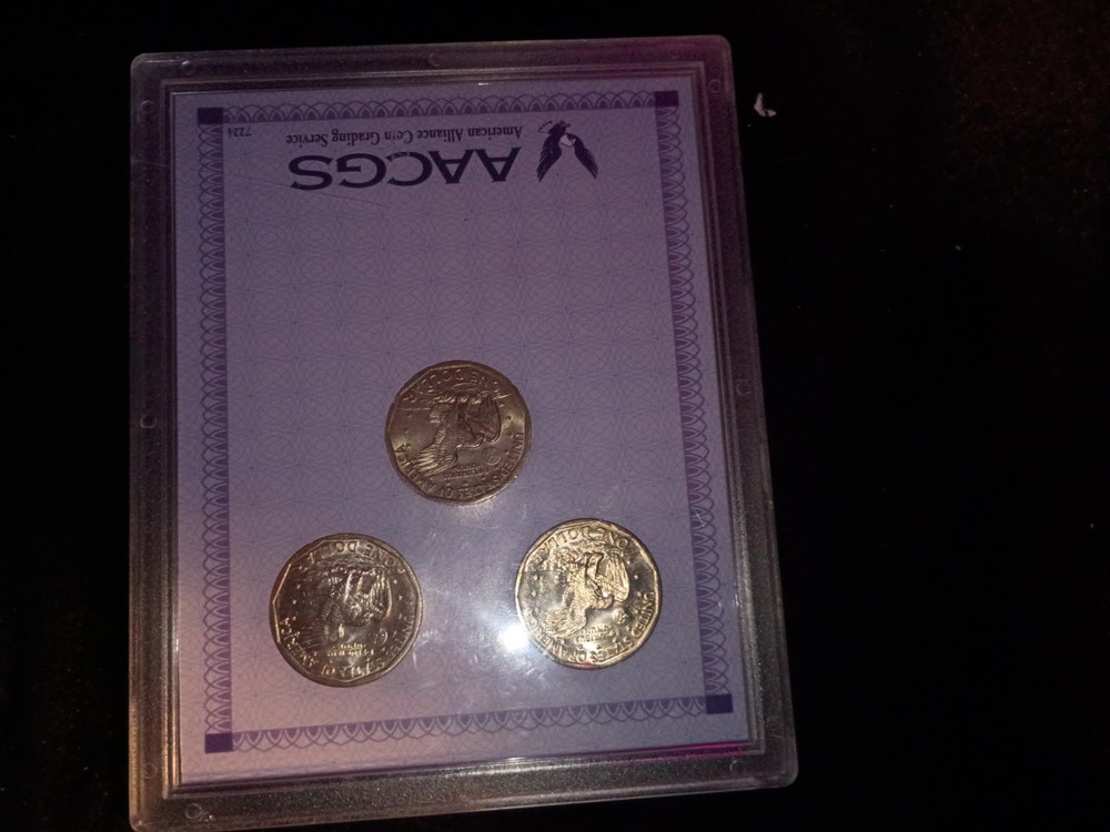 Uncirculated Mint Set And Different Coins