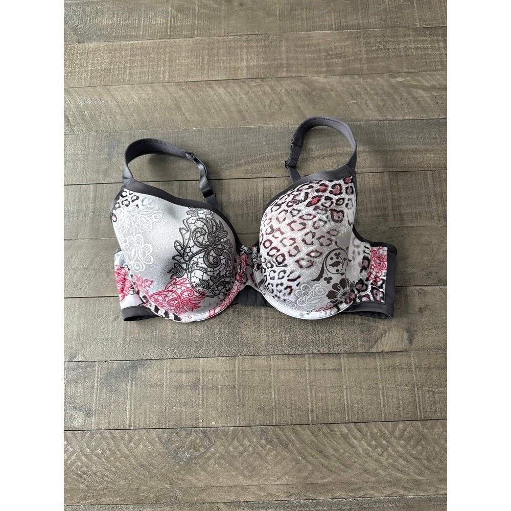 Cacique Women's Gray Underwire Bra Size 40DD